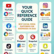 The Best Social Media Platforms for Businesses in 2026: Your Quick Reference Guide