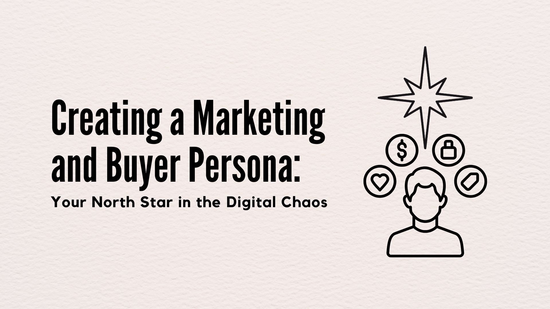  simple graphic to illustrate a buyer persona 